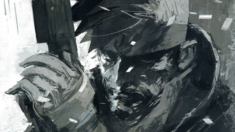 abstract character portrait