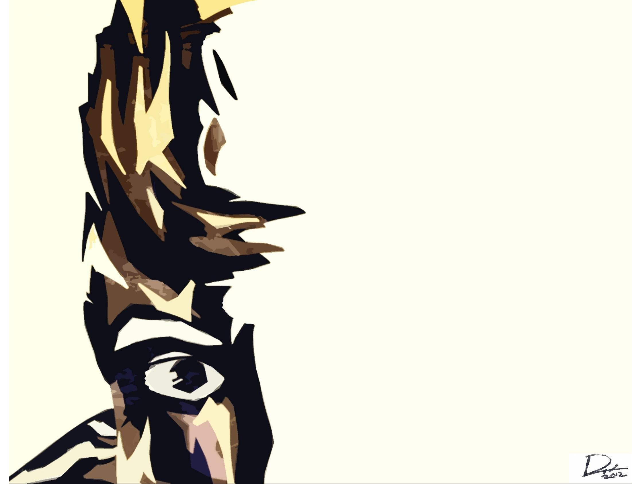 abstract character portrait