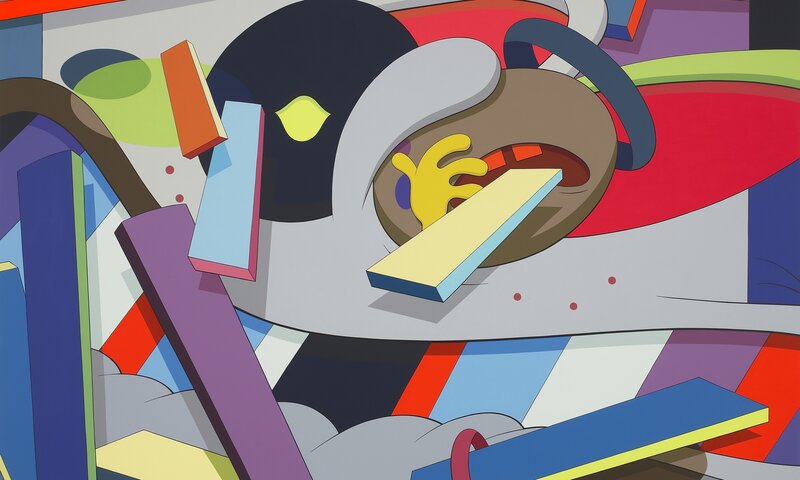 Abstract Character with Block
