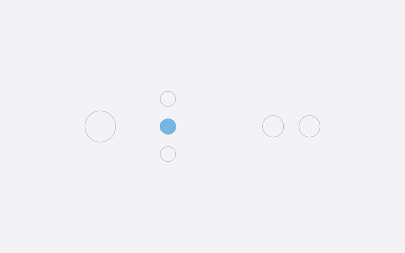abstract circle arrangement