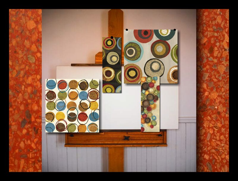 Abstract Circle Art