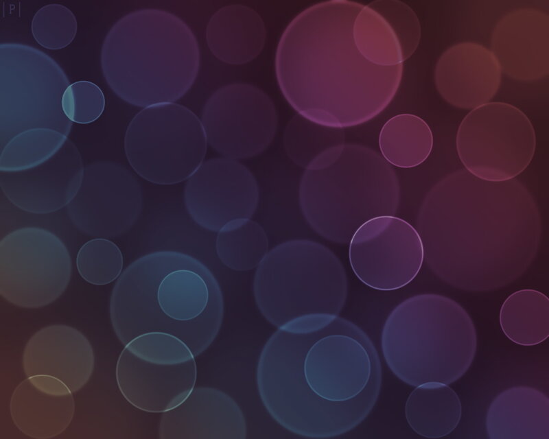abstract circle bokeh background