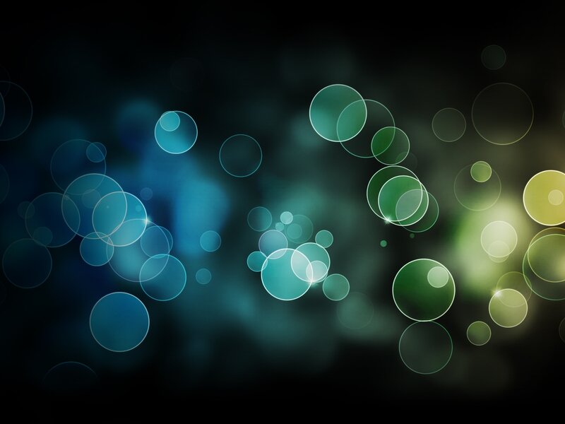 Abstract circle bokeh background
