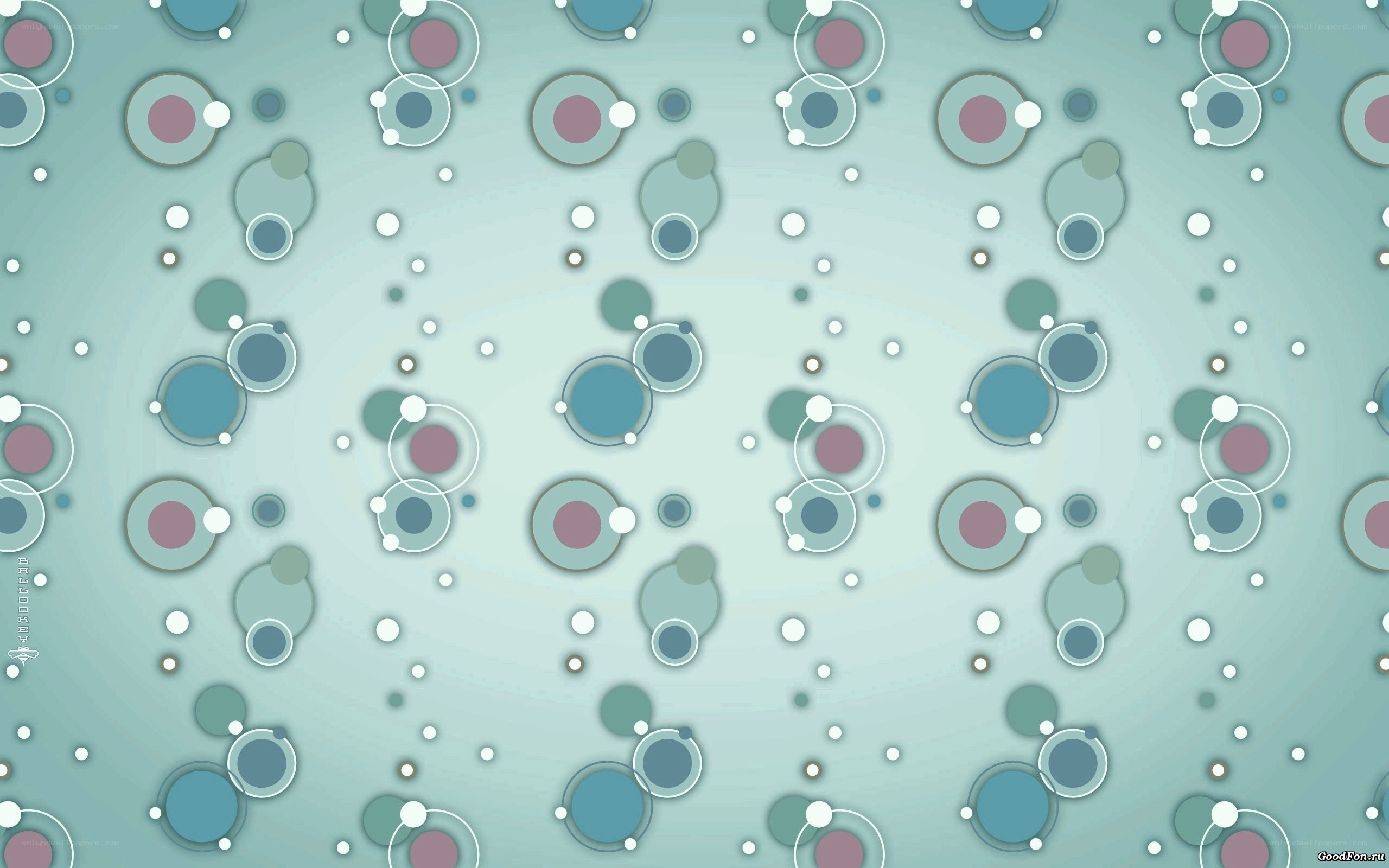 abstract circle pattern