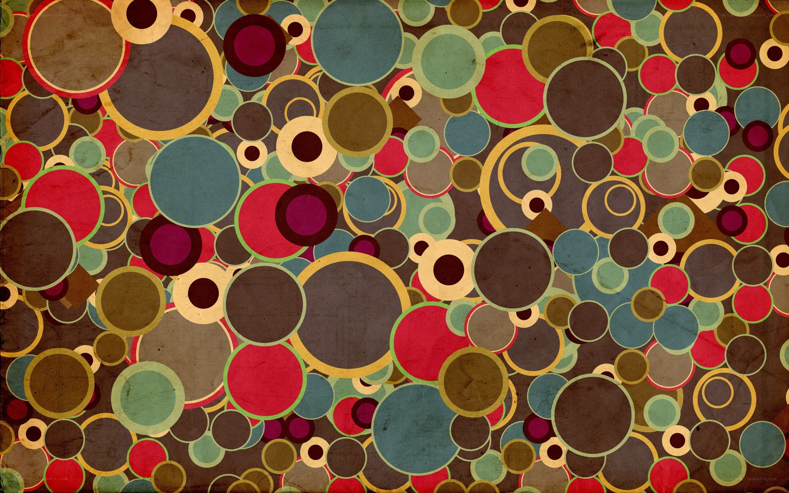 Abstract circle pattern background