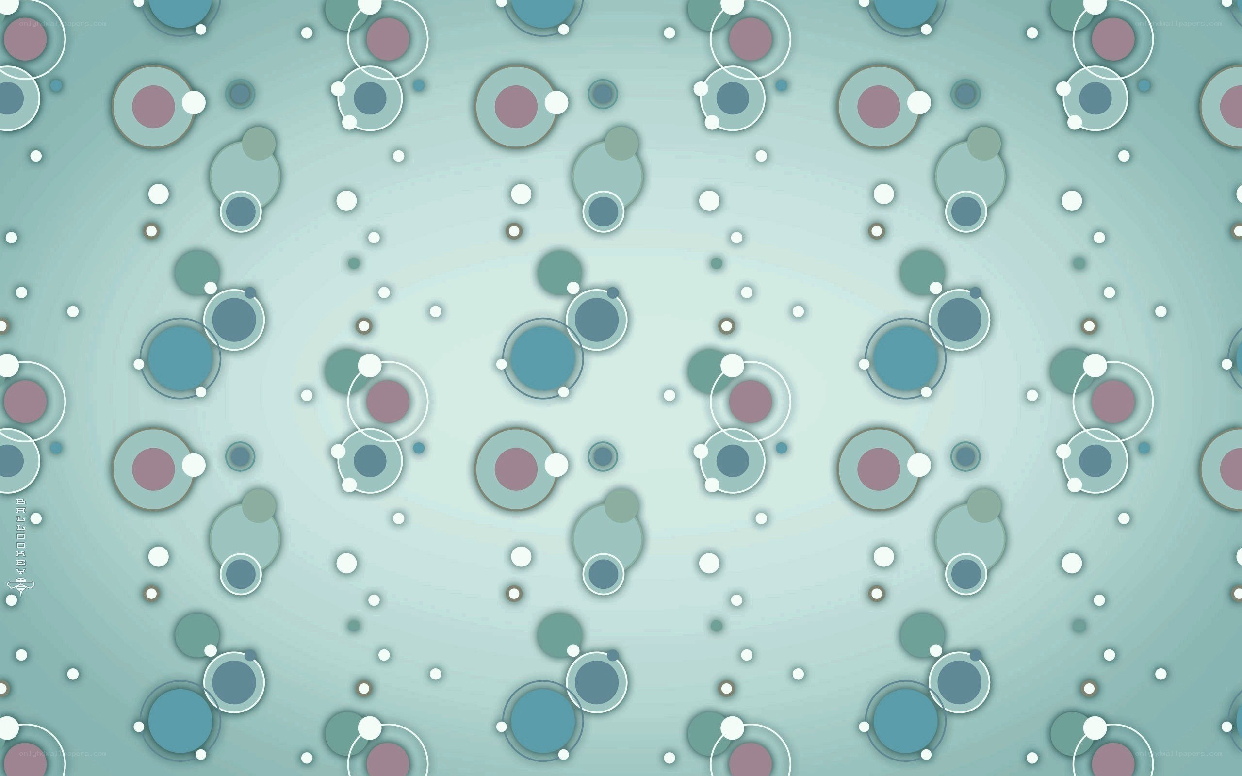 abstract circle pattern background