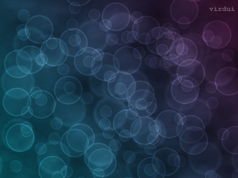 Abstract Circle Pattern — Blue, Calm, Circles, Bokeh, Purple