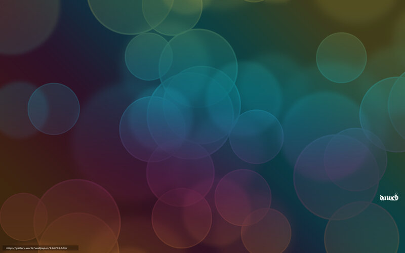 Abstract Circle Pattern — Blue, Calm, Circles