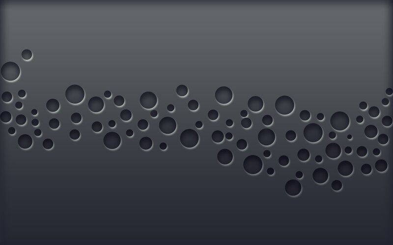 Abstract Circle Pattern — Gray, Minimalist, Circles