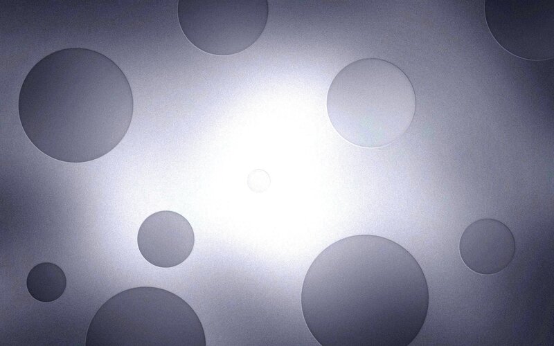 Abstract Circle Pattern — Gray, Neutral
