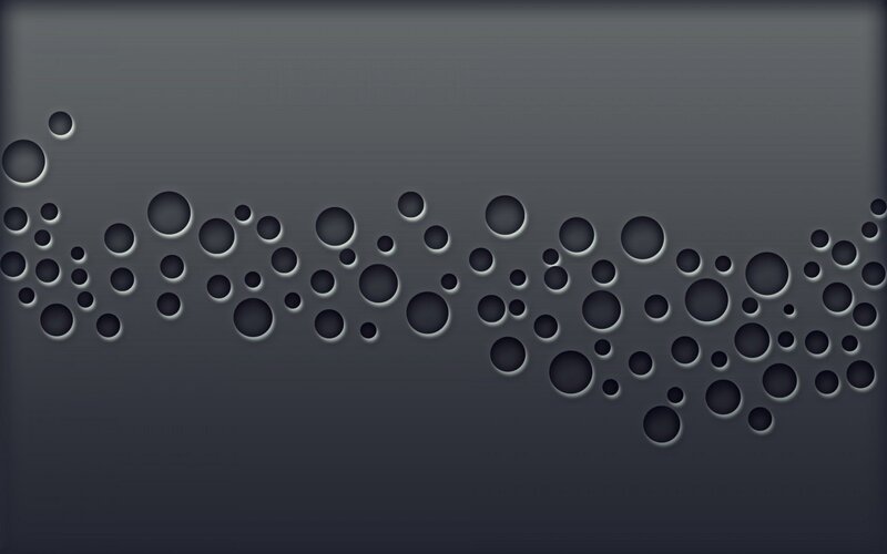 Abstract Circle Pattern — Gray