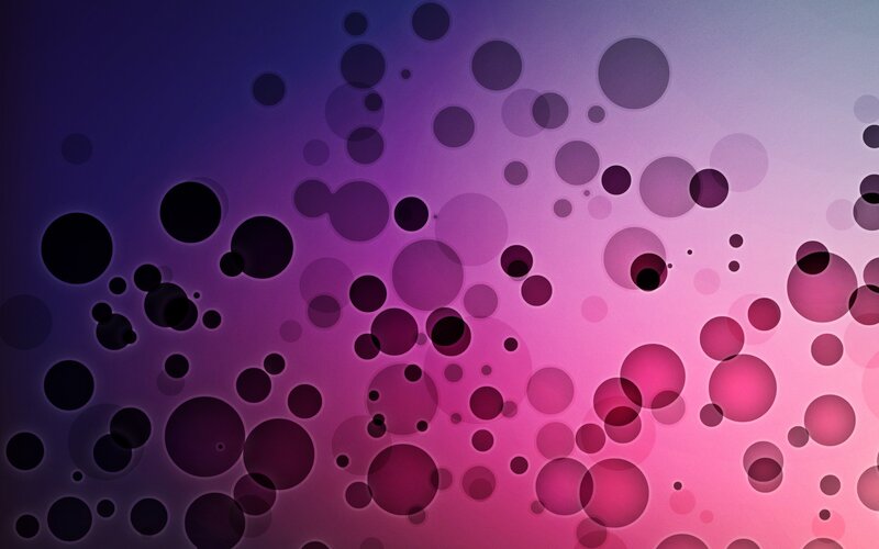 Abstract Circle Pattern — Purple