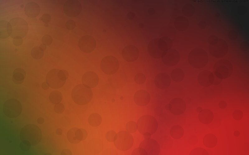 Abstract Circle Pattern — Red, Calm