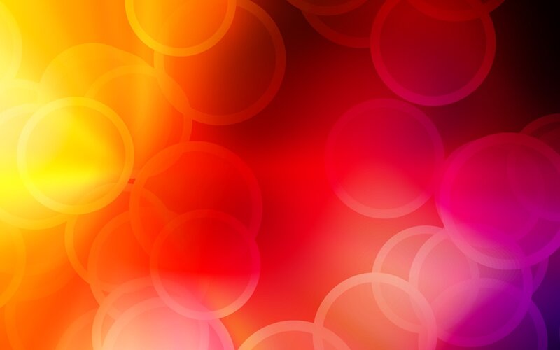 Abstract Circle Pattern — Red, Vibrant, Circles