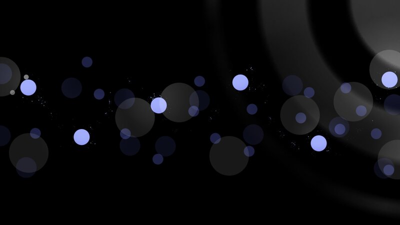 Abstract Circles on Black