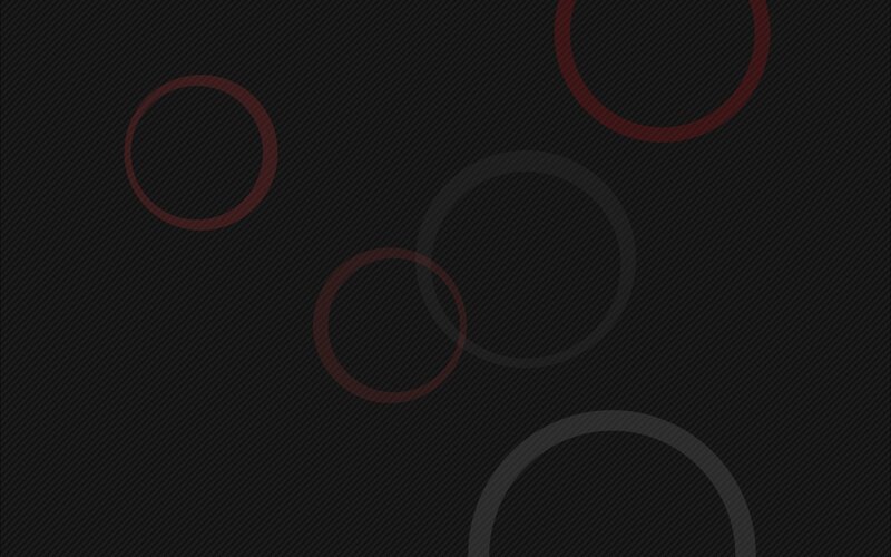 Abstract Circles on Dark Background — Black, Minimalist