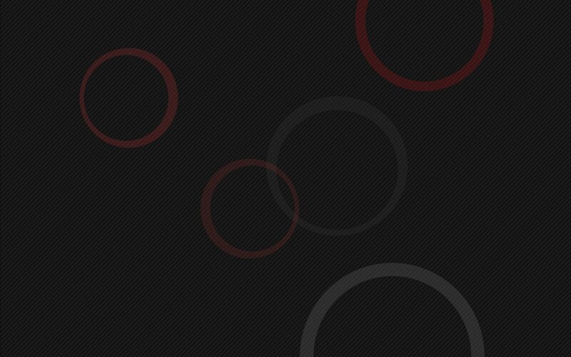 Abstract Circles on Dark Background — Black