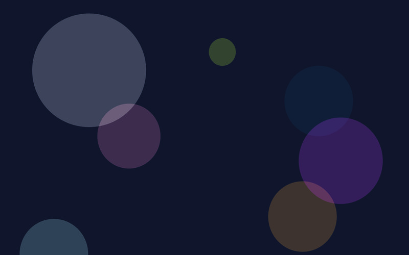 Abstract Circles on Dark Background — Purple