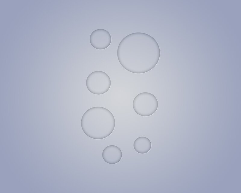 Abstract Circles on Gradient — Gray