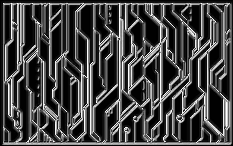 abstract circuit board pattern