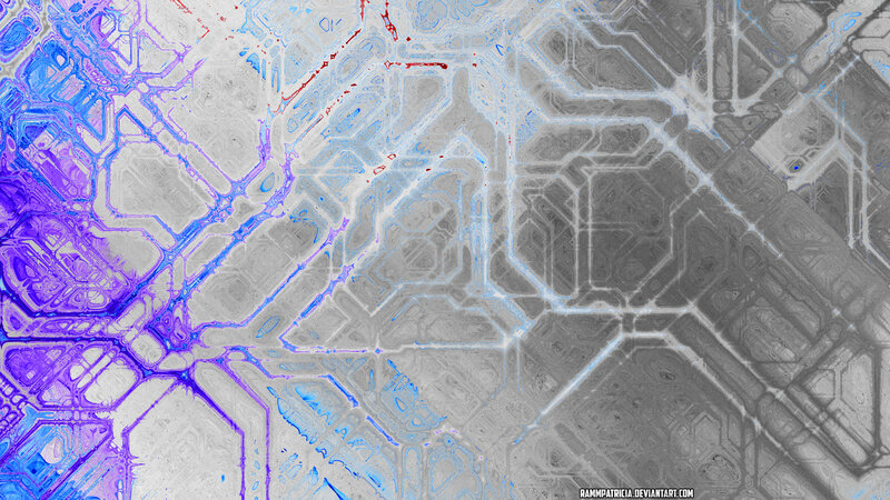 Abstract Circuit-like Pattern
