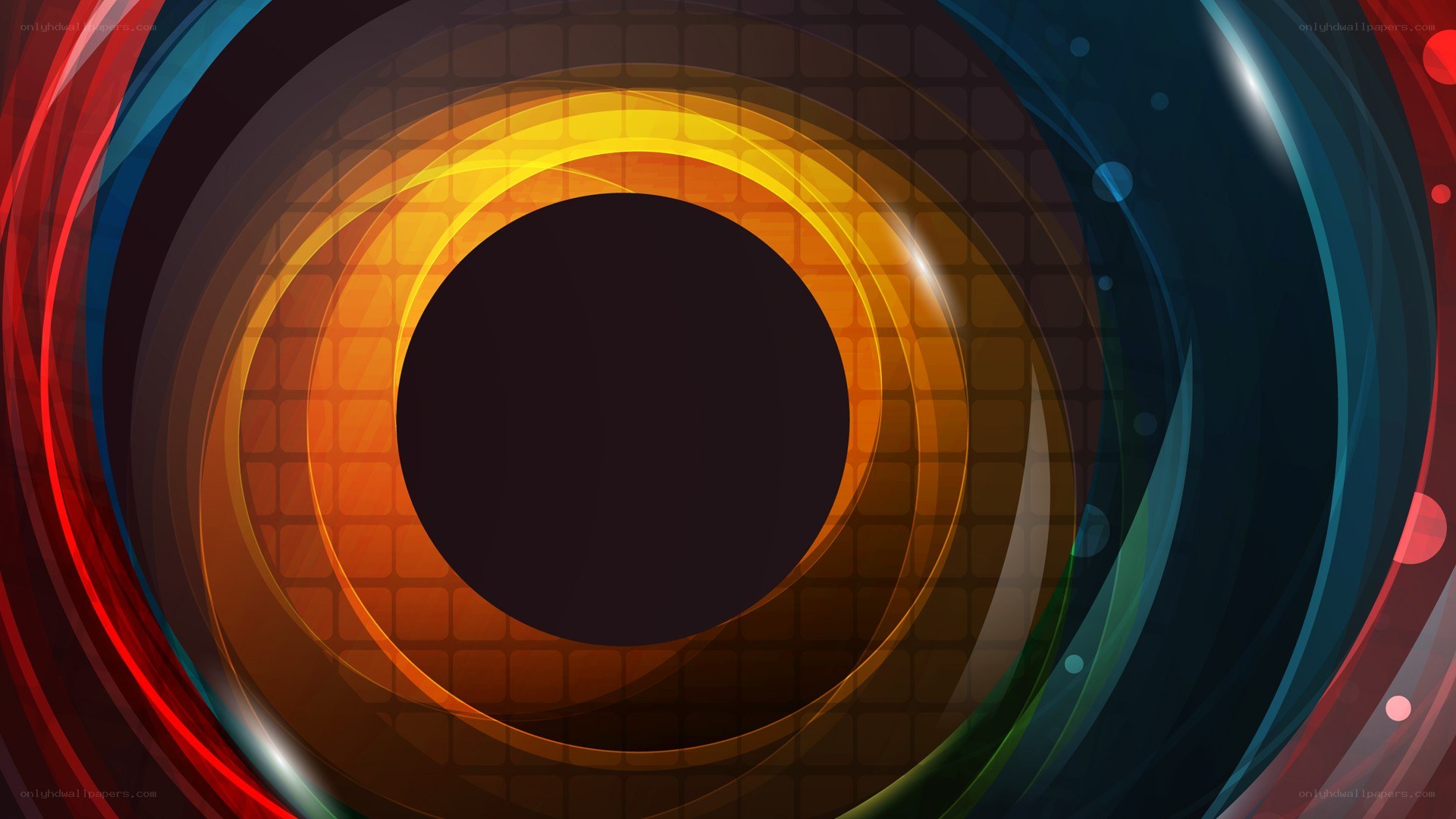 abstract circular design background