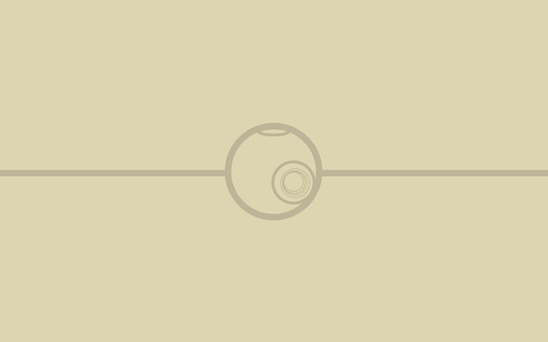 Abstract Circular Design — Beige, Neutral