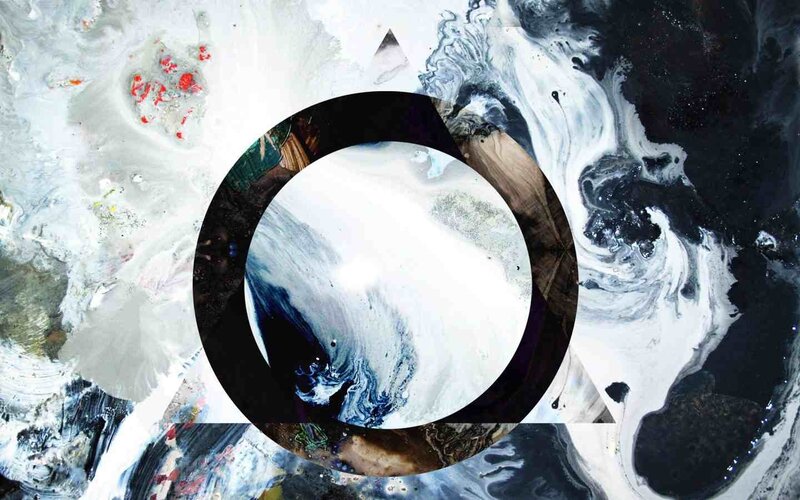 Abstract Circular Design — Black