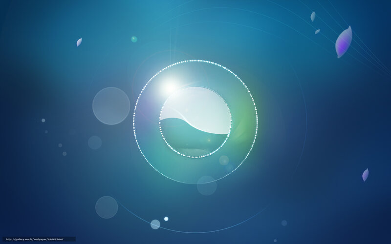 Abstract Circular Design — Blue