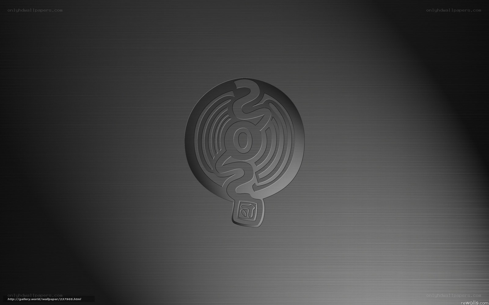abstract circular design on dark background