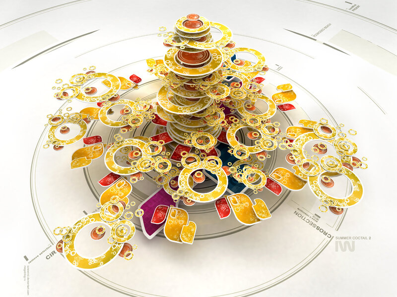 Abstract Circular Design — Yellow
