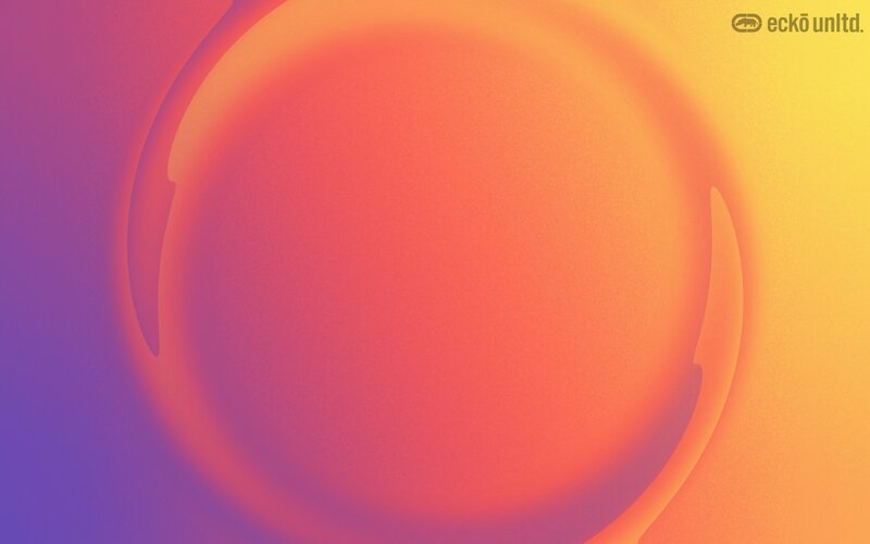 Abstract Circular Gradient