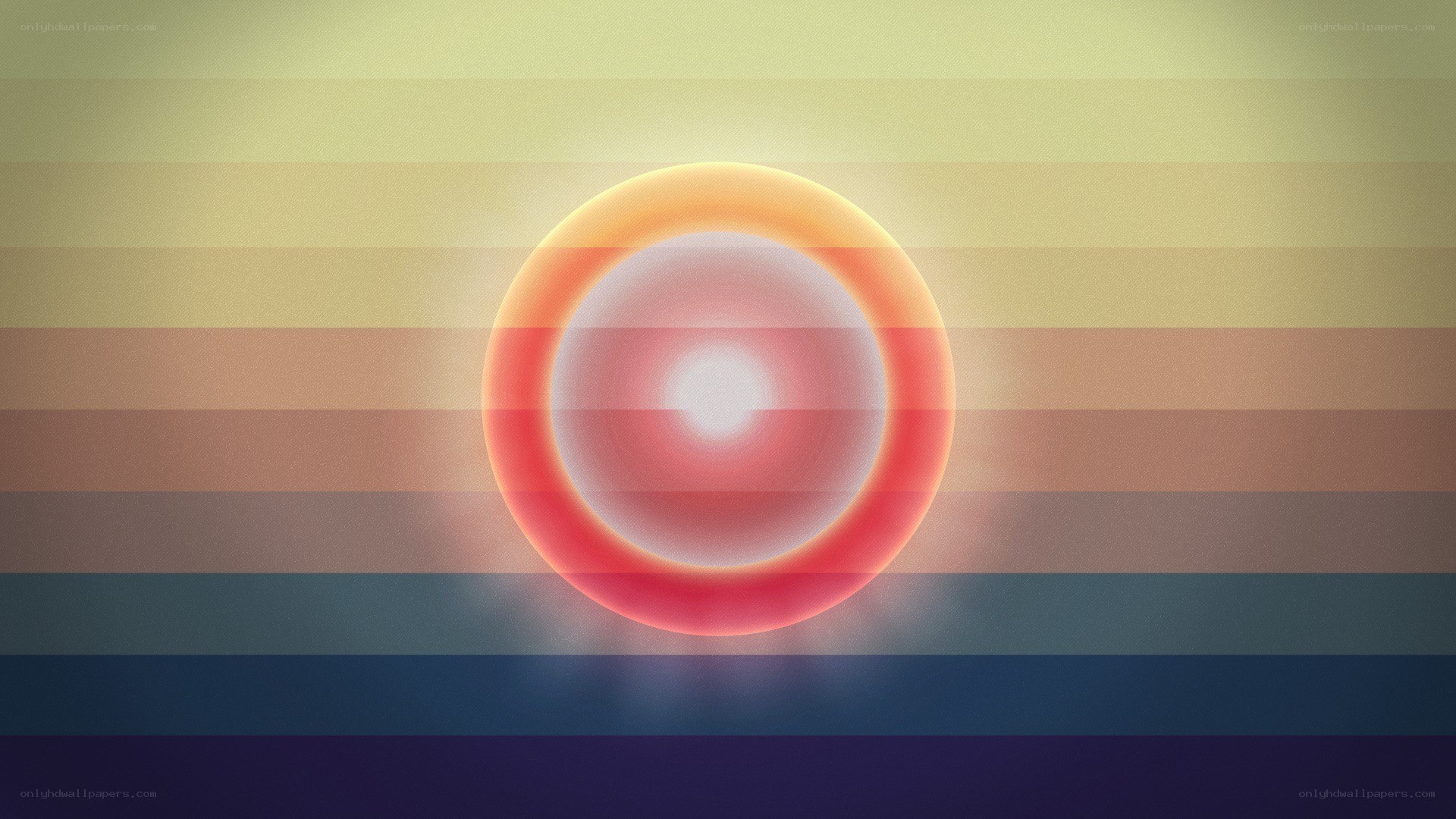 abstract circular light design
