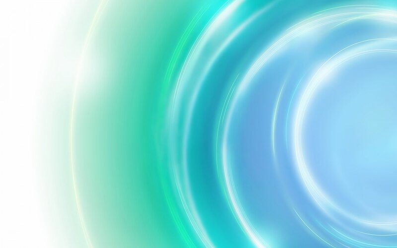Abstract Circular Light Patterns — Blue