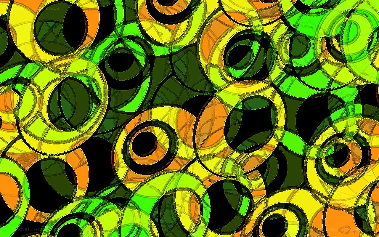 abstract circular pattern