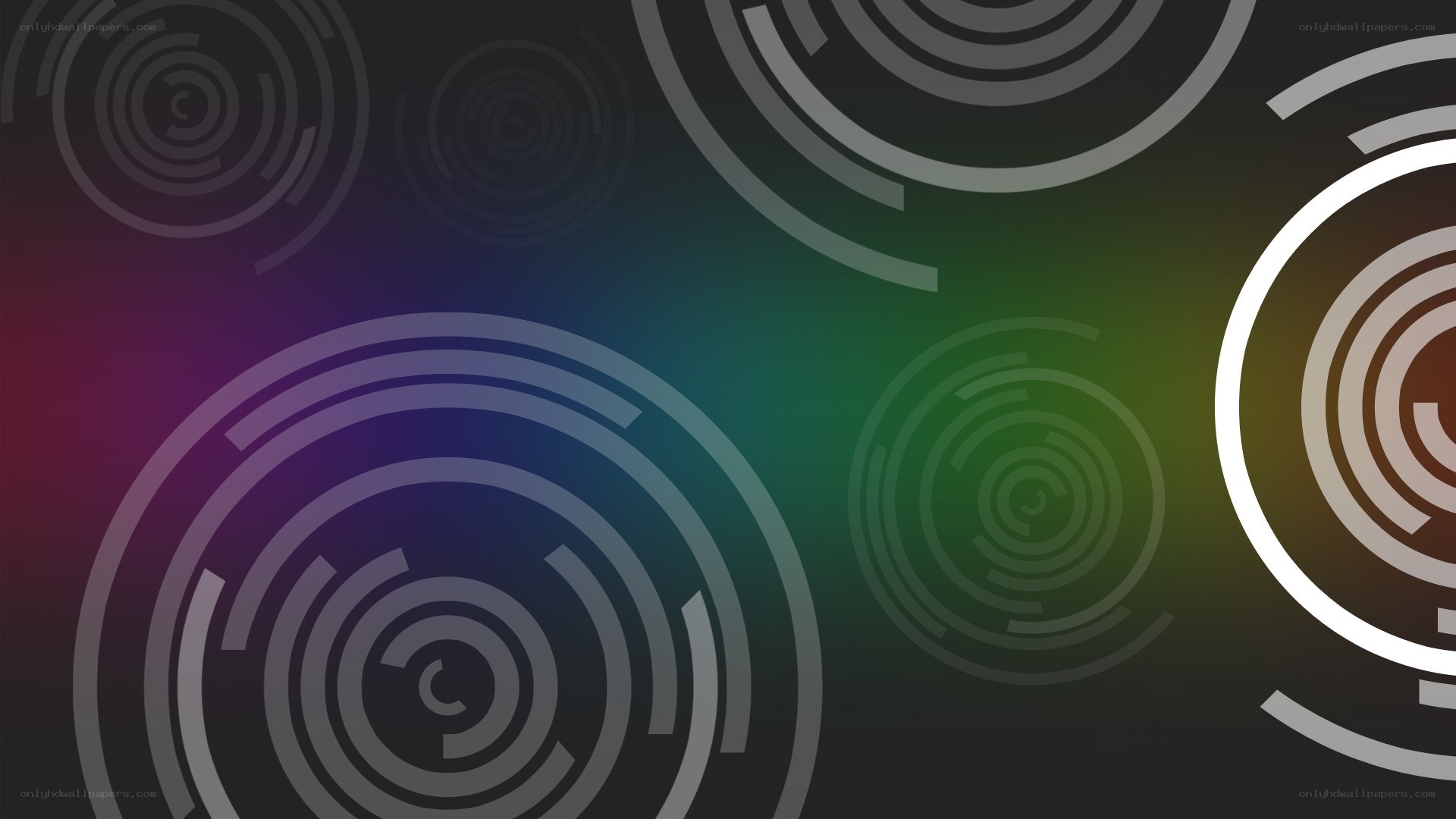 abstract circular pattern background