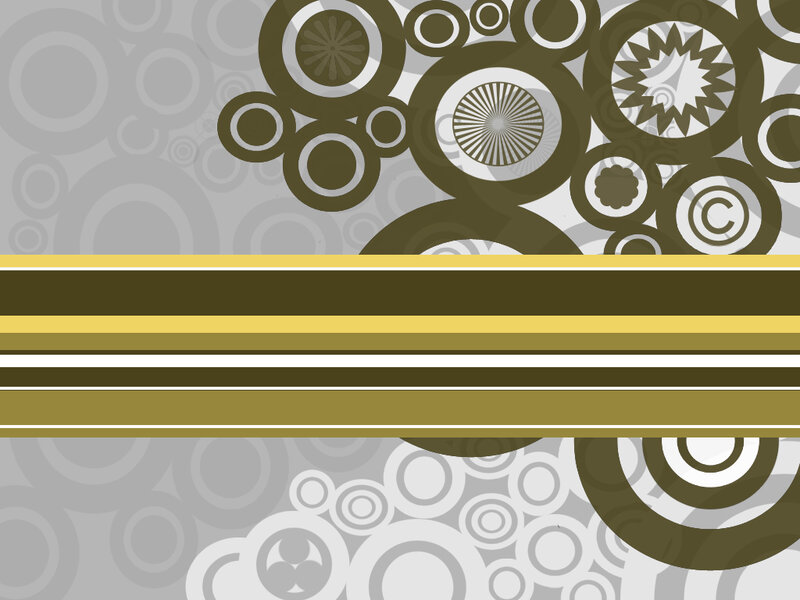 Abstract Circular Pattern — Brown