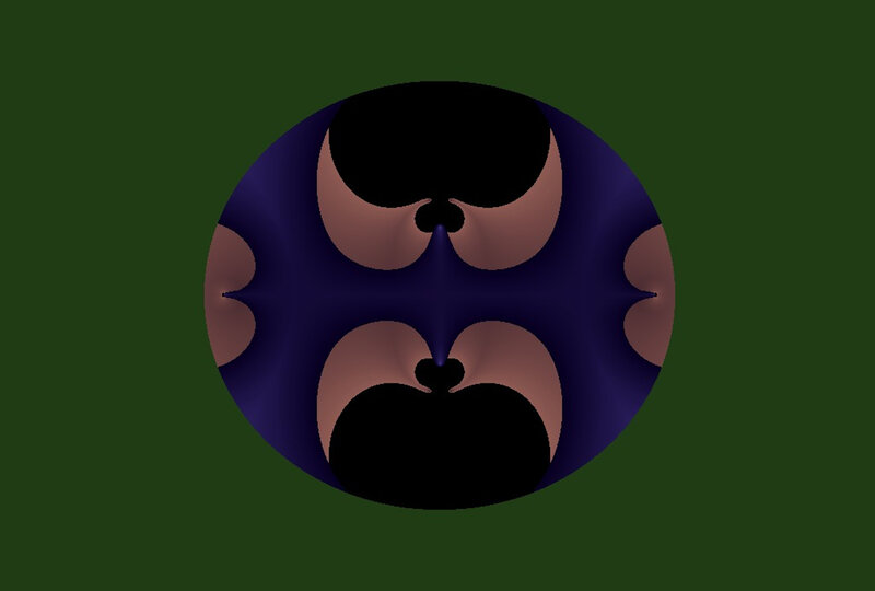 Abstract Circular Pattern — Green