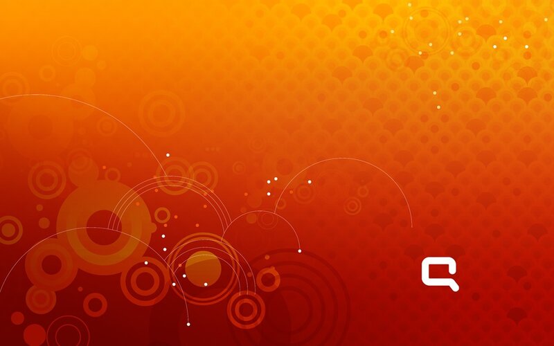 Abstract Circular Pattern — Orange, Warm