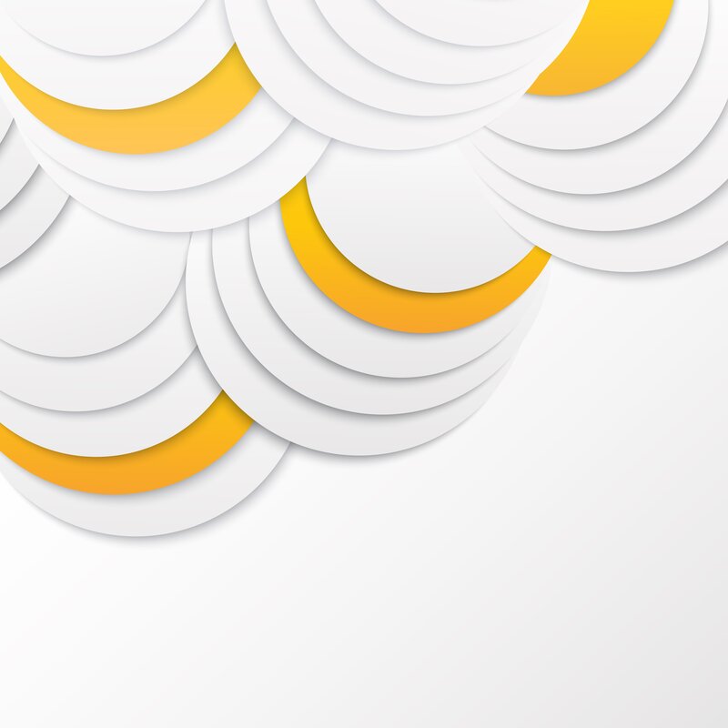 Abstract Circular Pattern — White, Calm