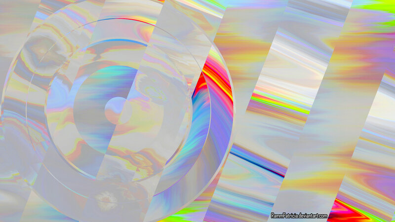 Abstract Circular Pattern — White, Hypnotic