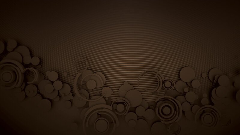 Abstract Circular Patterns — Brown