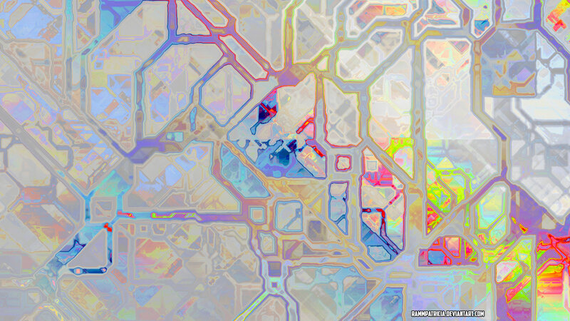 Abstract City Map
