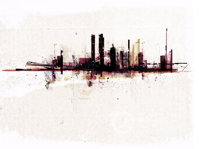 Abstract City Skyline