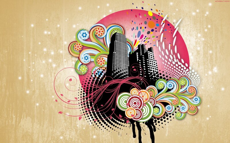 Abstract Cityscape Design