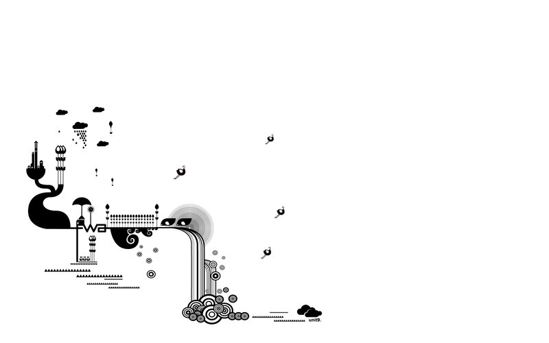 abstract cityscape illustration