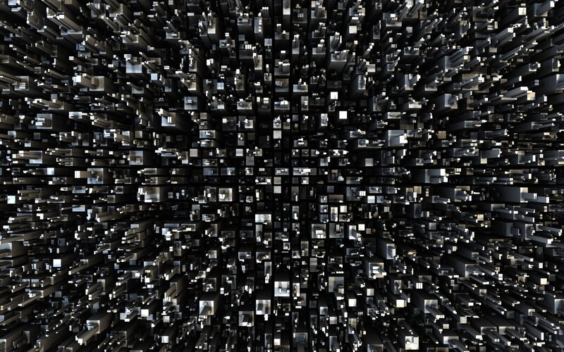 Abstract Cityscape Structure