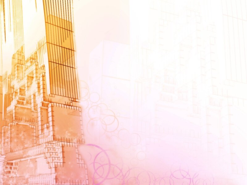 abstract cityscape with warm tones