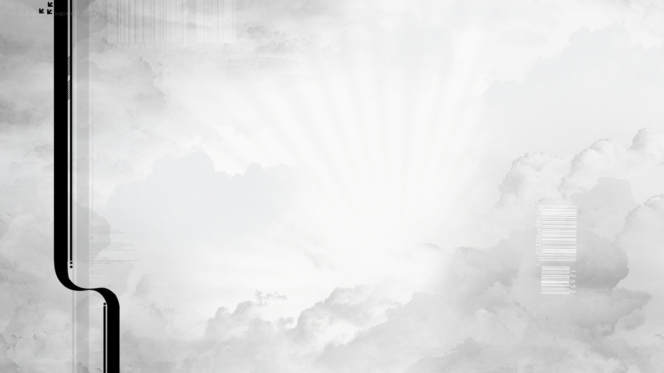 abstract cloud background with barcode