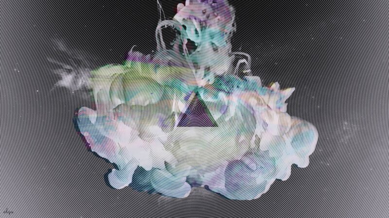 Abstract Cloud Formation — Gray